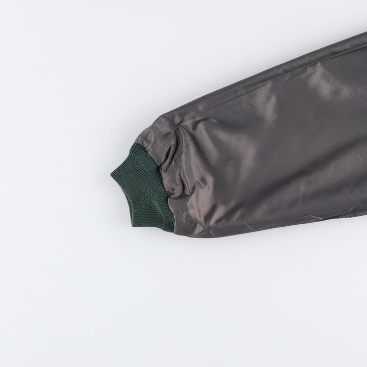 LLBean Nylon Jacket, Men's Size L Nylon green type Vintage Second Hand