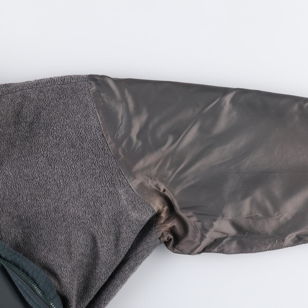 LLBean Nylon Jacket, Men's Size L Nylon green type Vintage Second Hand