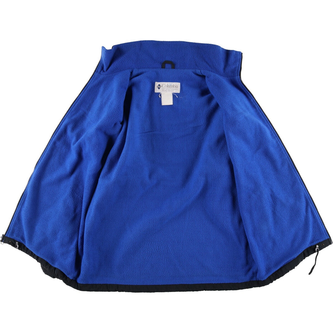 90'S Columbia White Tag Windbreaker Men's XL unclear blue type Vintage Second Hand