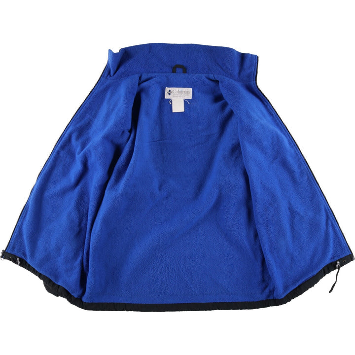 90'S Columbia White Tag Windbreaker Men's XL unclear blue type Vintage Second Hand