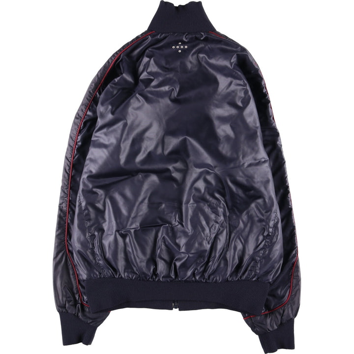 PUMA Ripstop Reversible Padded Puffer Jacket, Men's Size L polyester navy blue type Vintage Second Hand