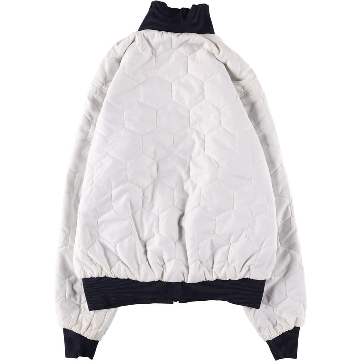 PUMA Ripstop Reversible Padded Puffer Jacket, Men's Size L polyester navy blue type Vintage Second Hand