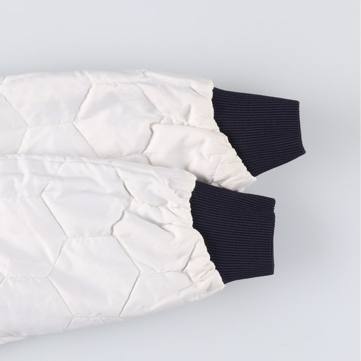 PUMA Ripstop Reversible Padded Puffer Jacket, Men's Size L polyester navy blue type Vintage Second Hand