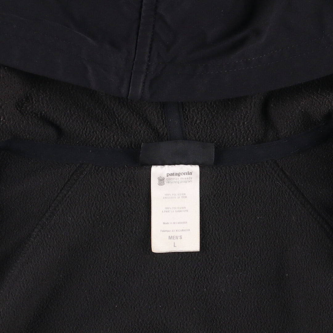 2000'S Patagonia Slopestyl Hoody 29831F0 Hooded Softshell Jacket, Men's Size L polyester black type Vintage Second Hand