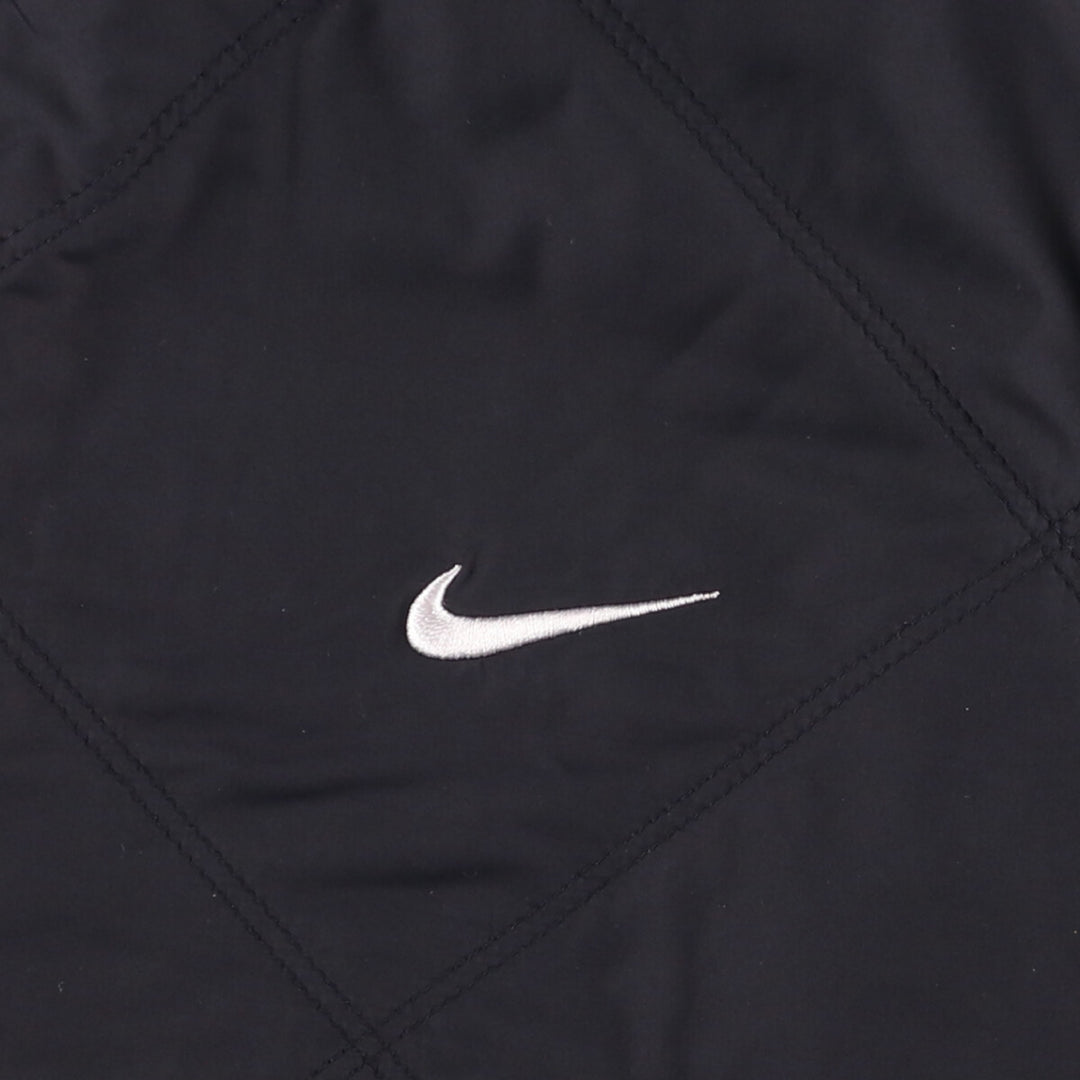 Nike Golf Reversible Ripstop Padded Puffer Jacket, Men's Size L Nylon black type Vintage Second Hand