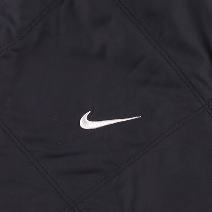 Nike Golf Reversible Ripstop Padded Puffer Jacket, Men's Size L Nylon black type Vintage Second Hand