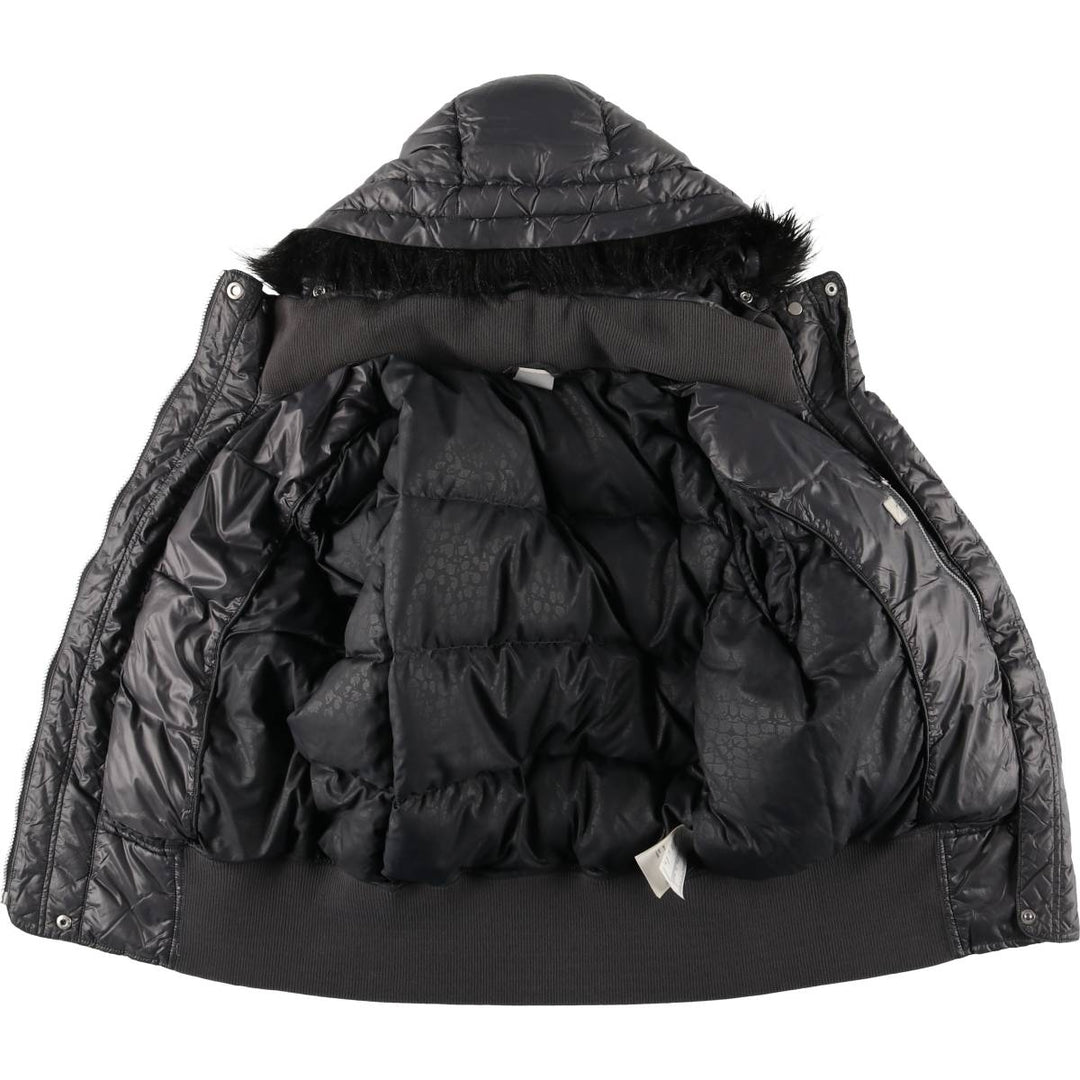 2000'S Nike Goose Down Parka, Women's Size L Nylon gray type Vintage Second Hand