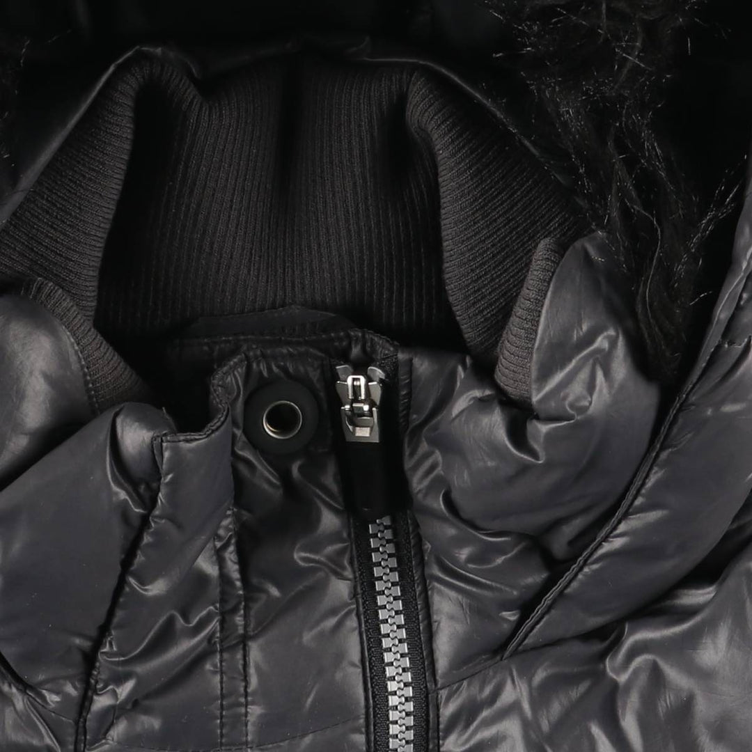 2000'S Nike Goose Down Parka, Women's Size L Nylon gray type Vintage Second Hand