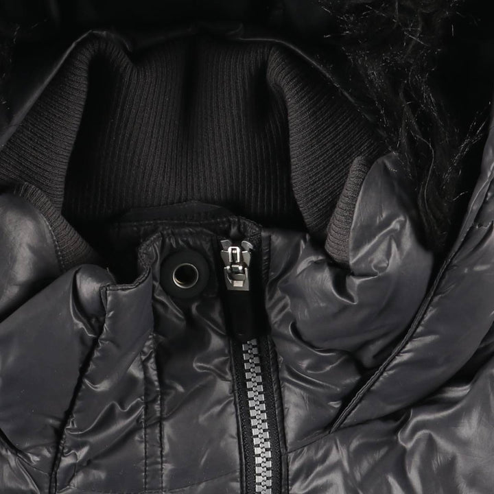 2000'S Nike Goose Down Parka, Women's Size L Nylon gray type Vintage Second Hand