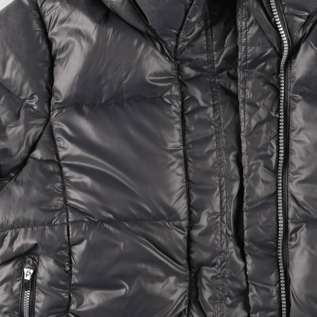 2000'S Nike Goose Down Parka, Women's Size L Nylon gray type Vintage Second Hand