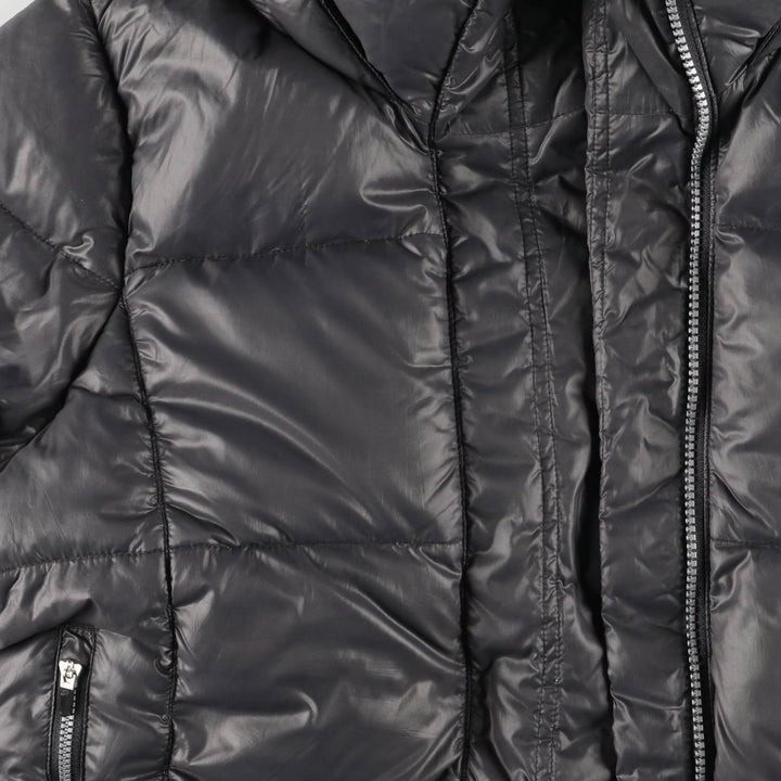 2000'S Nike Goose Down Parka, Women's Size L Nylon gray type Vintage Second Hand