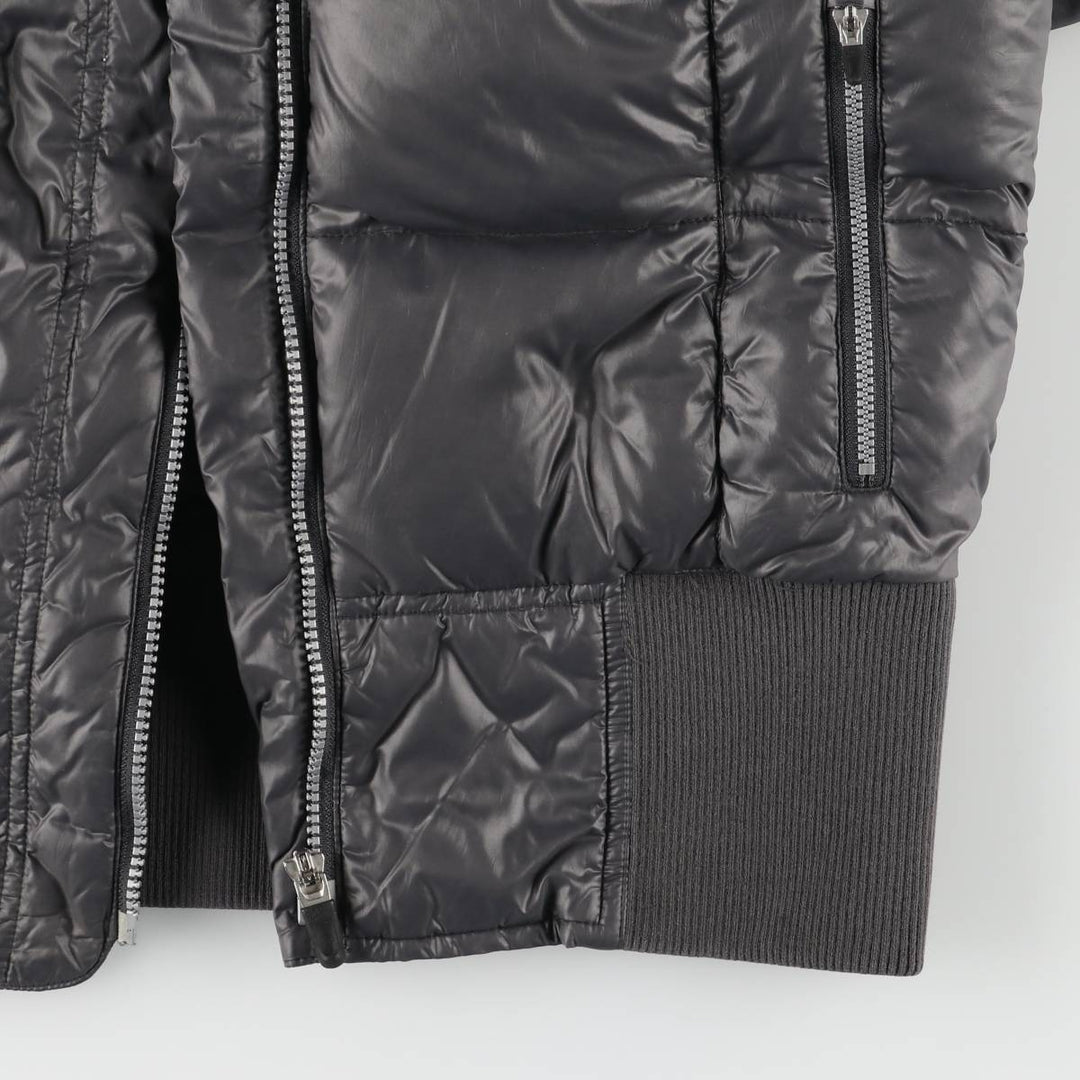 2000'S Nike Goose Down Parka, Women's Size L Nylon gray type Vintage Second Hand