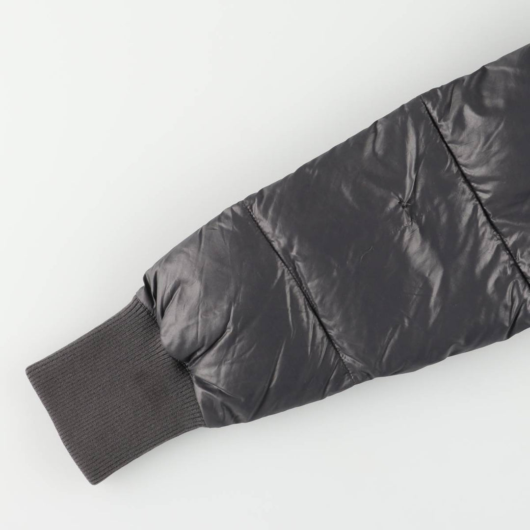 2000'S Nike Goose Down Parka, Women's Size L Nylon gray type Vintage Second Hand