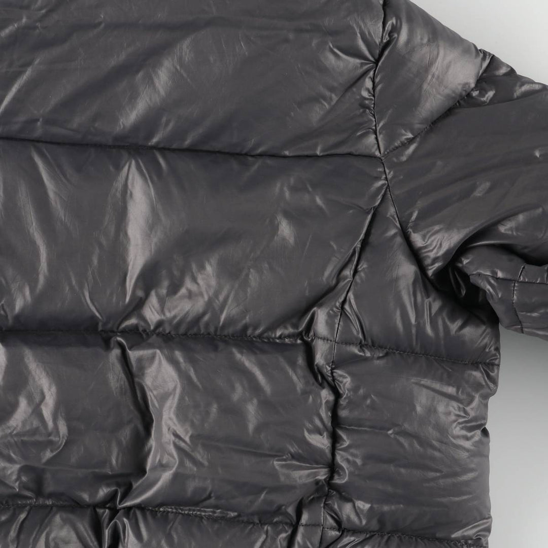 2000'S Nike Goose Down Parka, Women's Size L Nylon gray type Vintage Second Hand