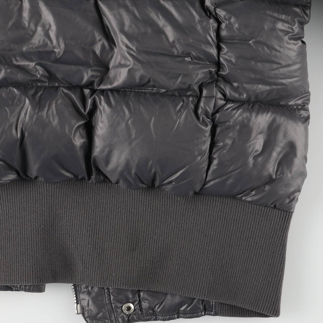 2000'S Nike Goose Down Parka, Women's Size L Nylon gray type Vintage Second Hand