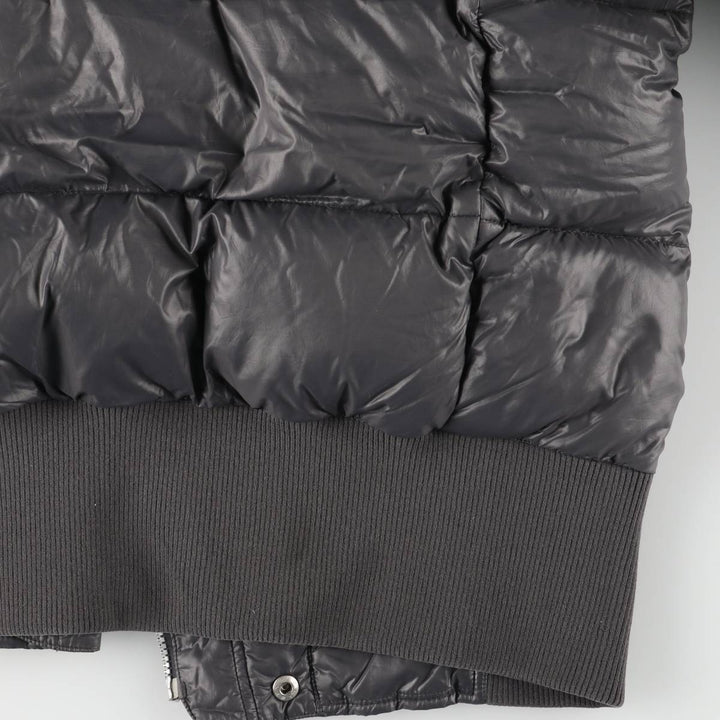 2000'S Nike Goose Down Parka, Women's Size L Nylon gray type Vintage Second Hand