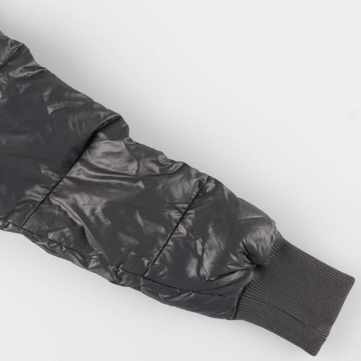 2000'S Nike Goose Down Parka, Women's Size L Nylon gray type Vintage Second Hand