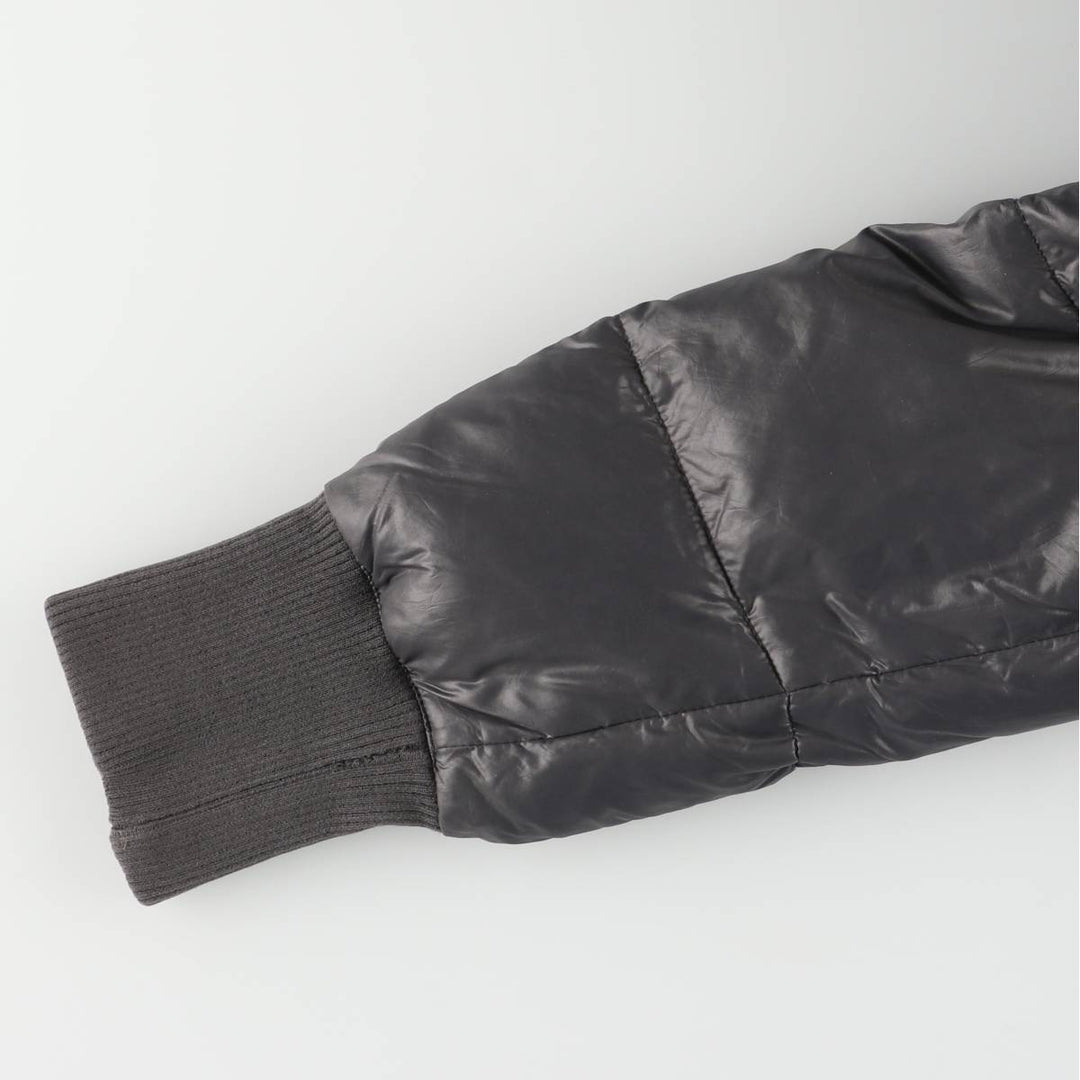 2000'S Nike Goose Down Parka, Women's Size L Nylon gray type Vintage Second Hand