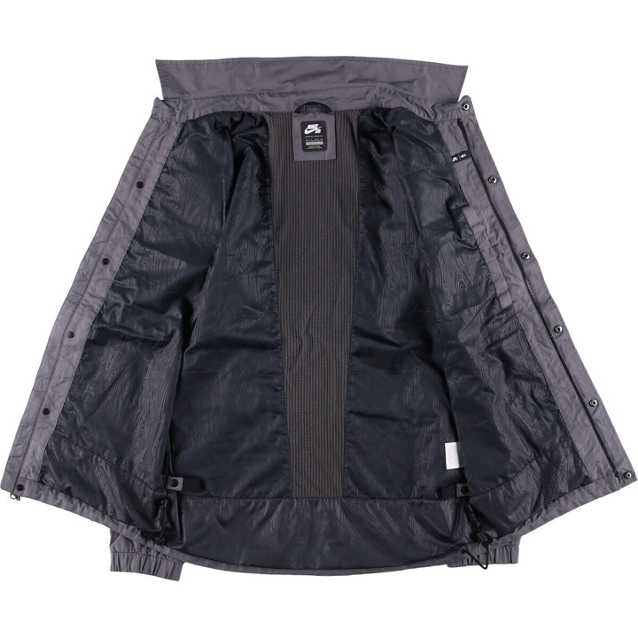 Nike SB padded puffer jacket, men's size XS polyester gray type Vintage Second Hand