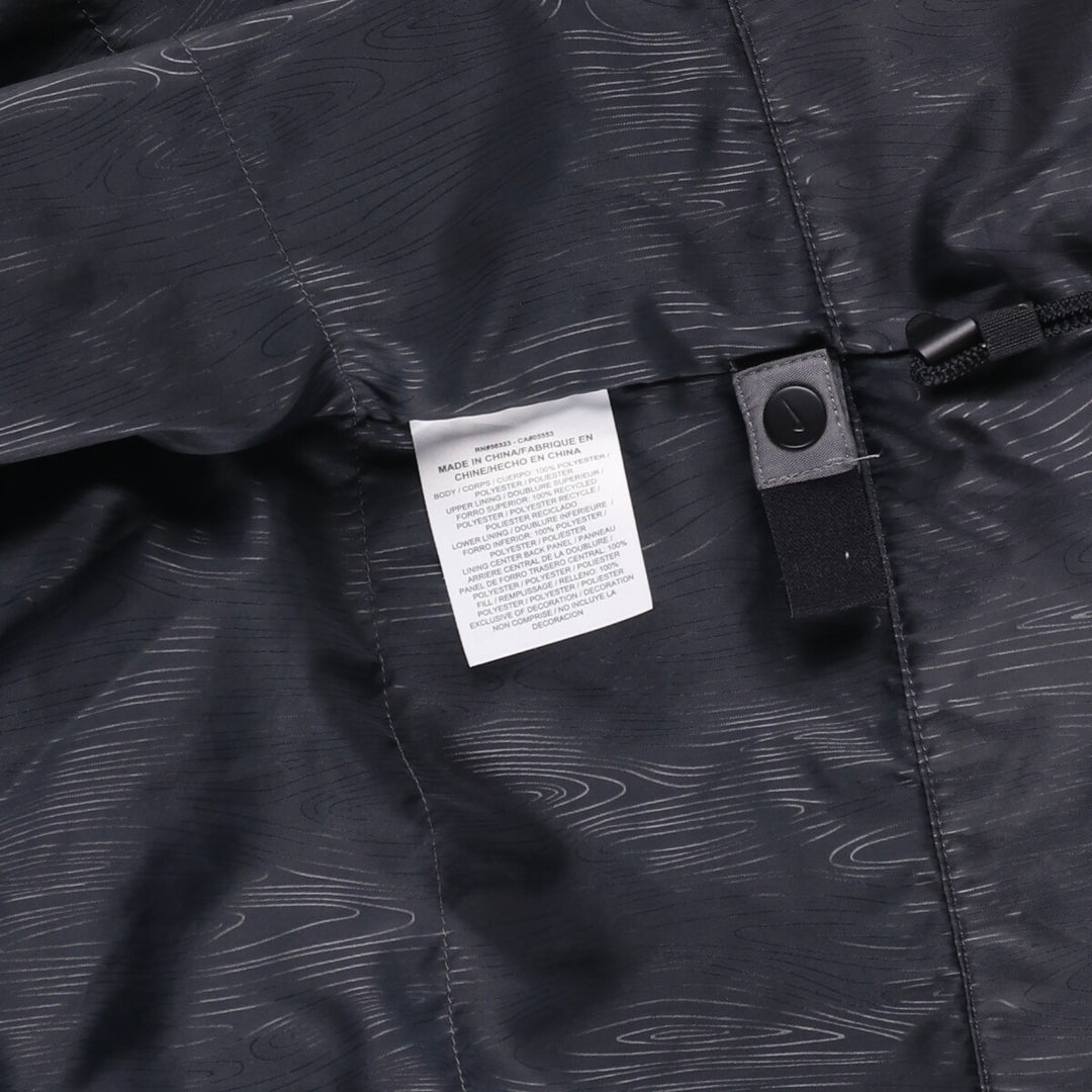 Nike SB padded puffer jacket, men's size XS polyester gray type Vintage Second Hand