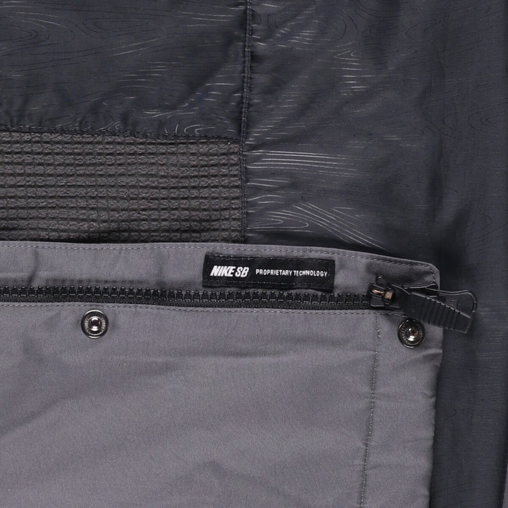 Nike SB padded puffer jacket, men's size XS polyester gray type Vintage Second Hand