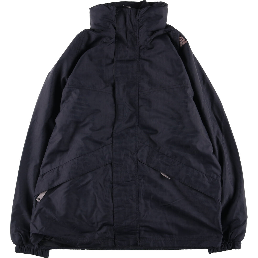 2000'S Adidas Ripstop Nylon Jacket, Men's Size Small Nylon black type Vintage Second Hand