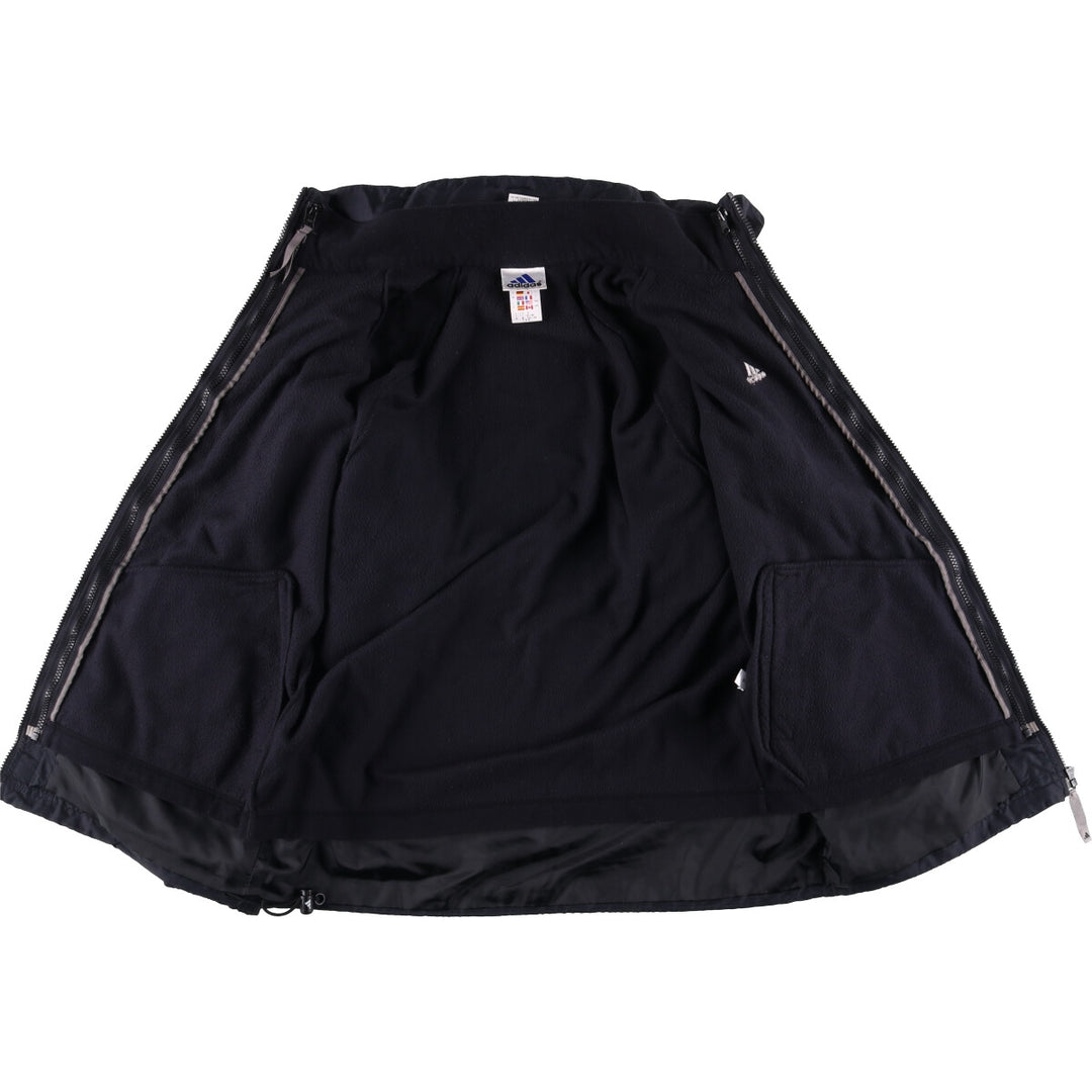 2000'S Adidas Ripstop Nylon Jacket, Men's Size Small Nylon black type Vintage Second Hand