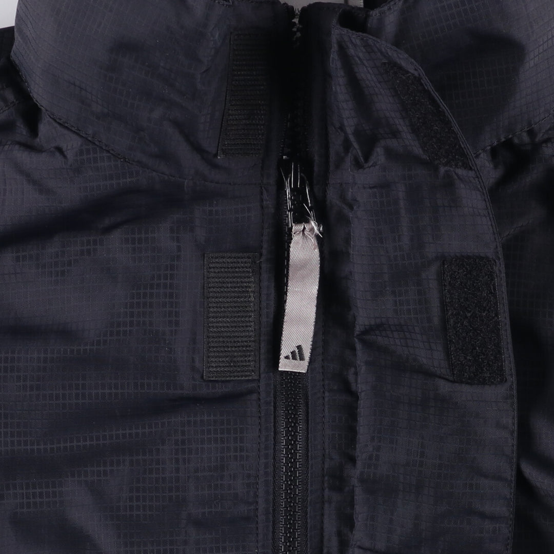 2000'S Adidas Ripstop Nylon Jacket, Men's Size Small Nylon black type Vintage Second Hand