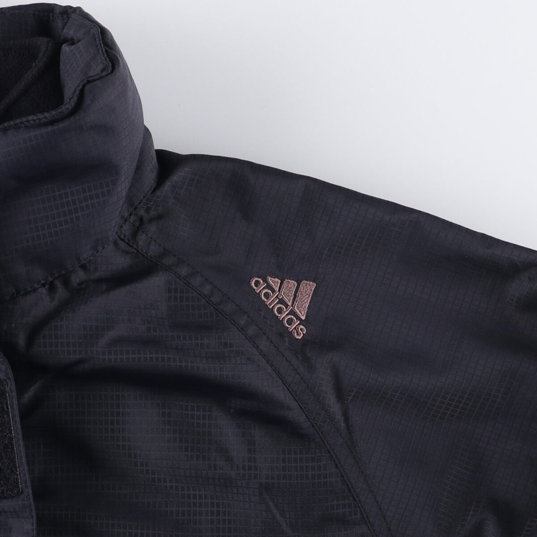 2000'S Adidas Ripstop Nylon Jacket, Men's Size Small Nylon black type Vintage Second Hand