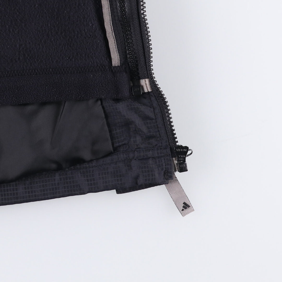 2000'S Adidas Ripstop Nylon Jacket, Men's Size Small Nylon black type Vintage Second Hand