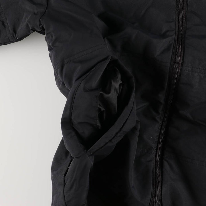 Umbro Back Logo Padded Parka Puffer Jacket Men's Size M Nylon black type Vintage Second Hand