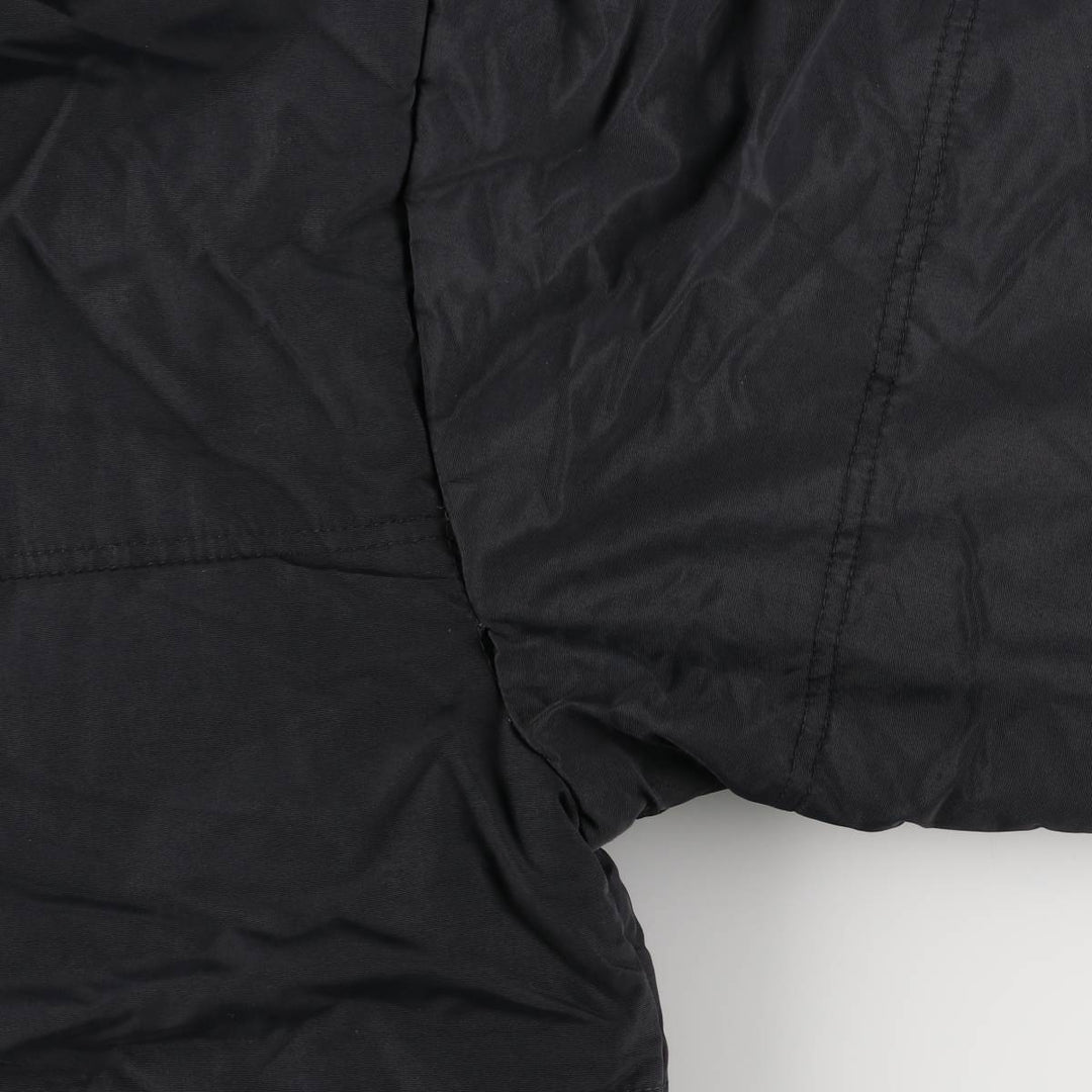 Umbro Back Logo Padded Parka Puffer Jacket Men's Size M Nylon black type Vintage Second Hand