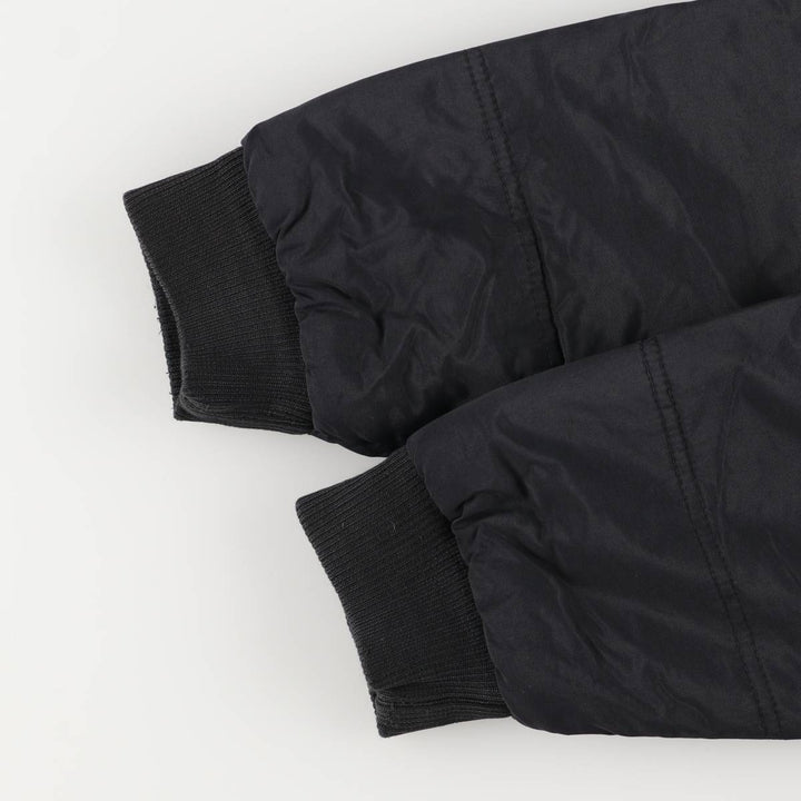 Umbro Back Logo Padded Parka Puffer Jacket Men's Size M Nylon black type Vintage Second Hand