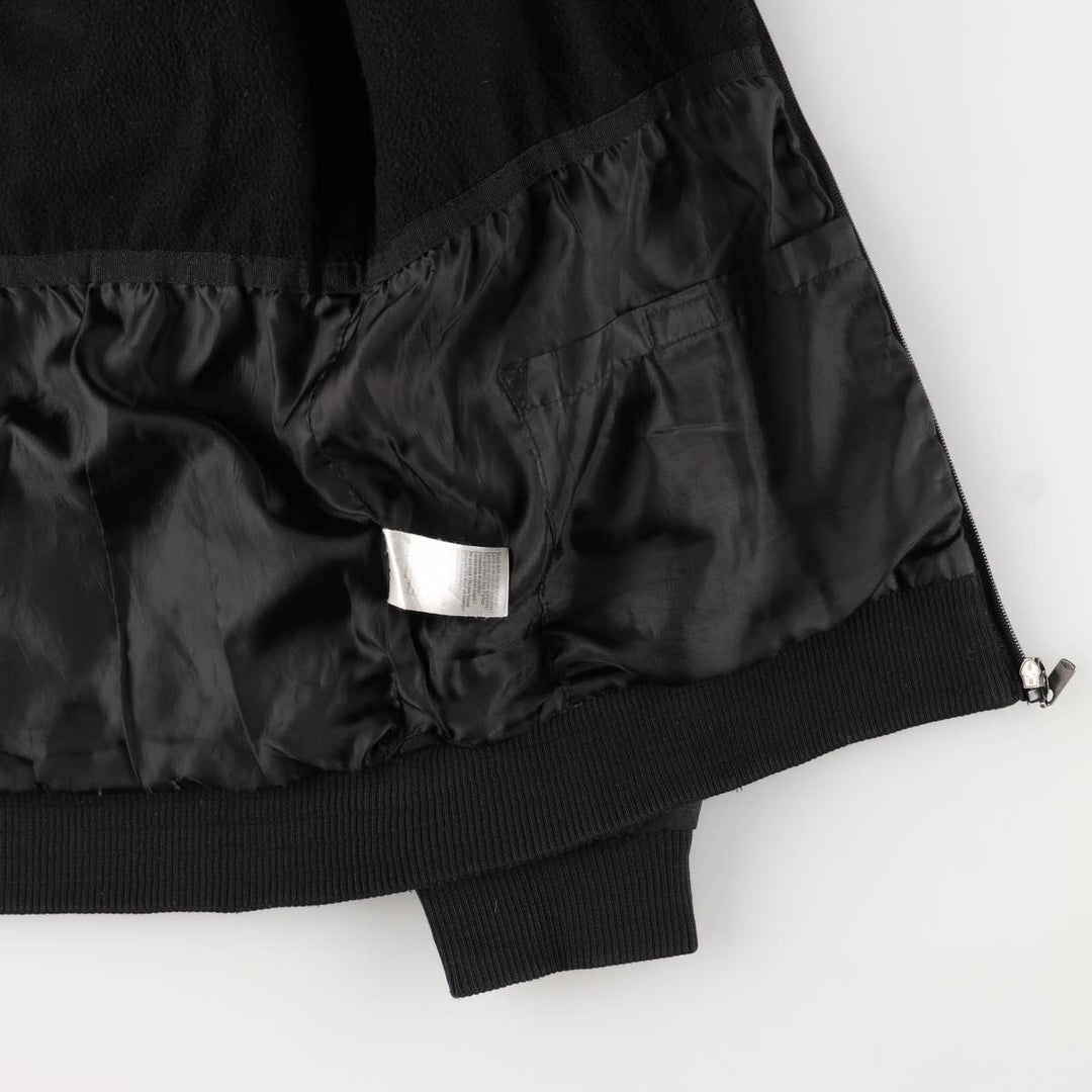 Umbro Back Logo Padded Parka Puffer Jacket Men's Size M Nylon black type Vintage Second Hand