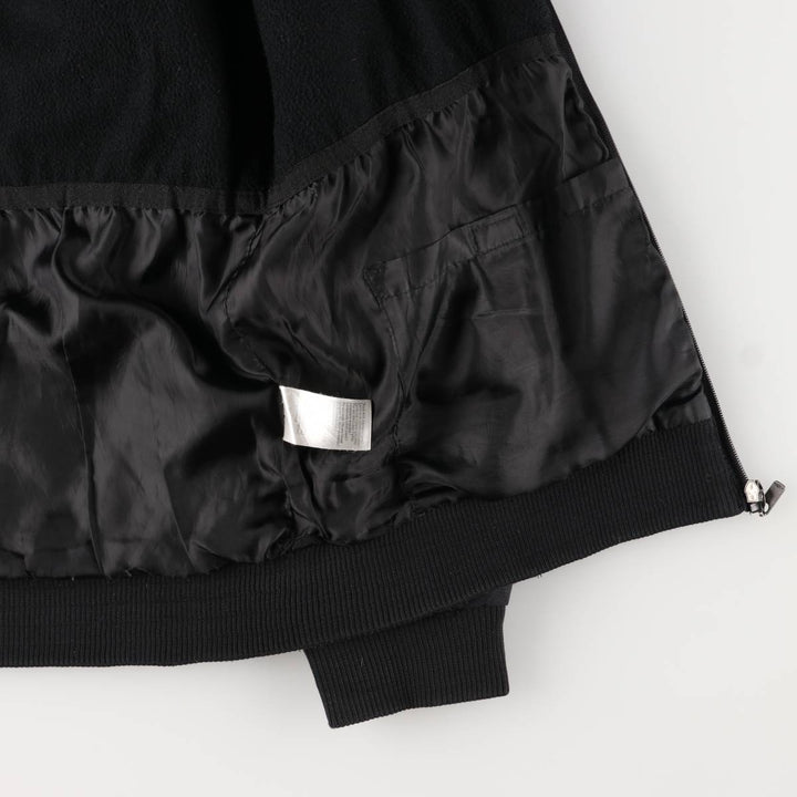 Umbro Back Logo Padded Parka Puffer Jacket Men's Size M Nylon black type Vintage Second Hand