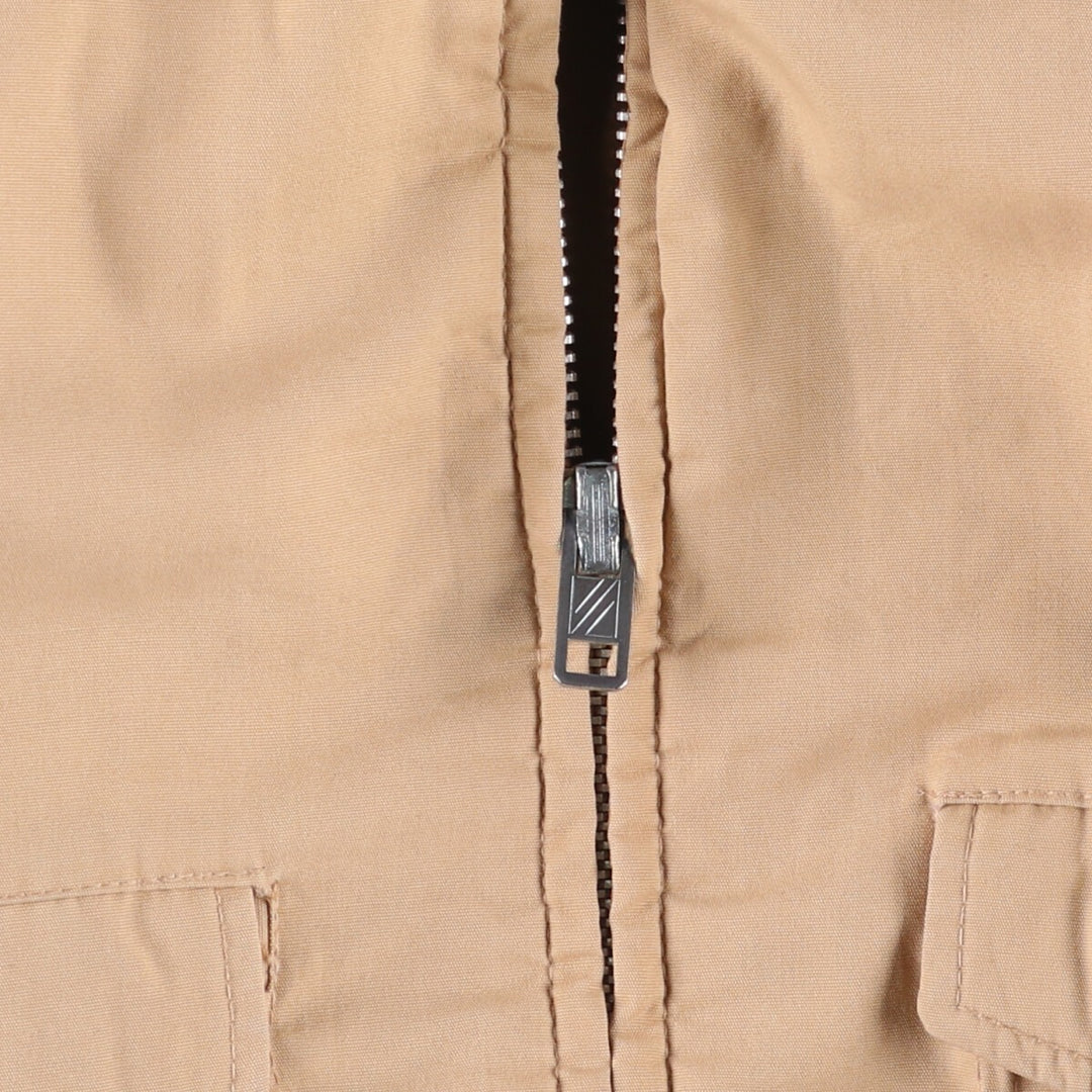 Vintage 1980'S David Peyser padded jacket with boa collar, made in the USA, size L, men's unclear Beige type Vintage Second Hand