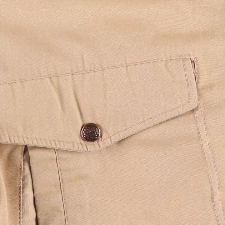 Vintage 1980'S David Peyser padded jacket with boa collar, made in the USA, size L, men's unclear Beige type Vintage Second Hand