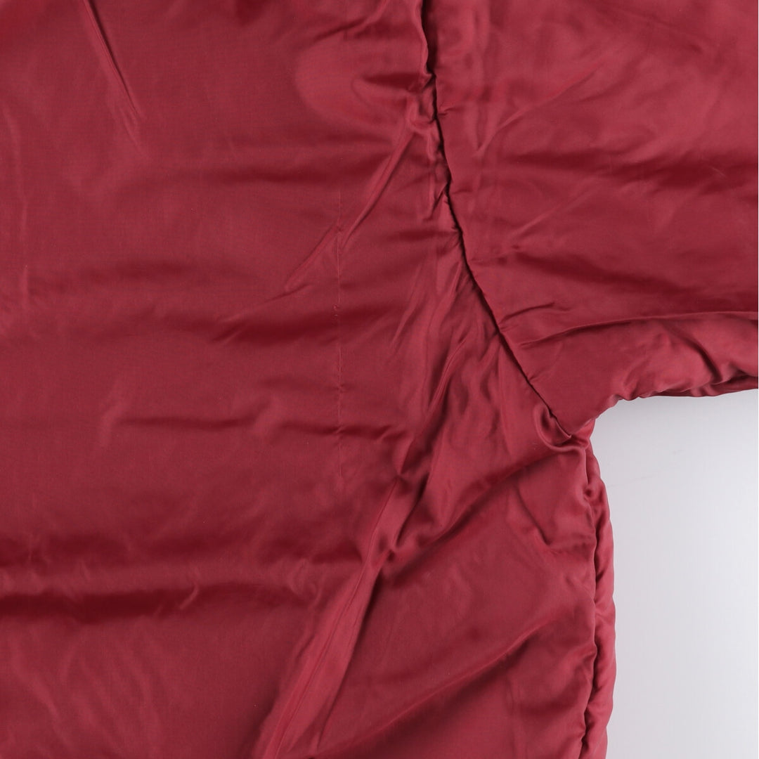 Vintage 90'S Nike padded anorak parka with back logo, men's size XL Nylon red type Vintage Second Hand