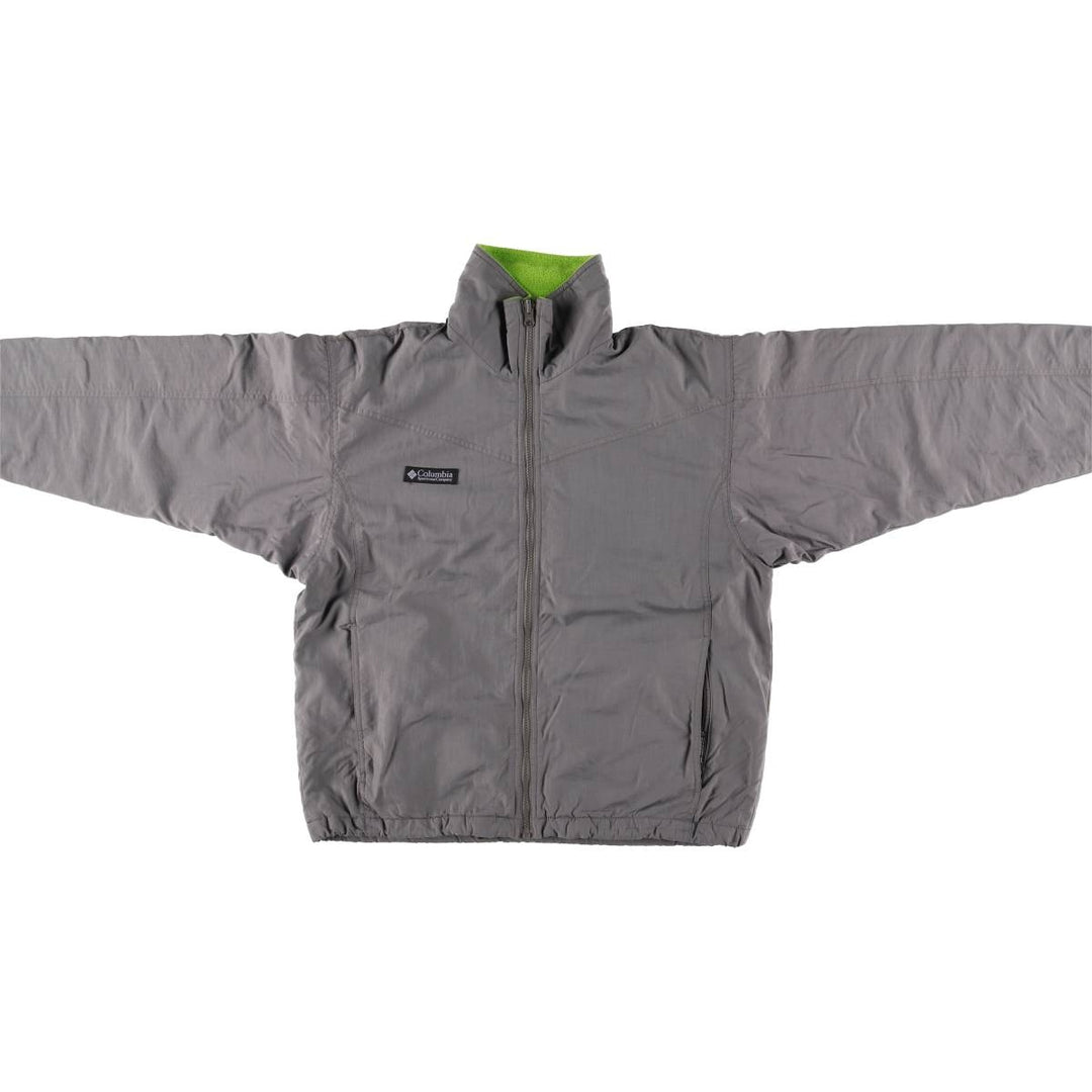 Columbia Men's Padded Puffer Jacket, Size L unclear gray type Vintage Second Hand