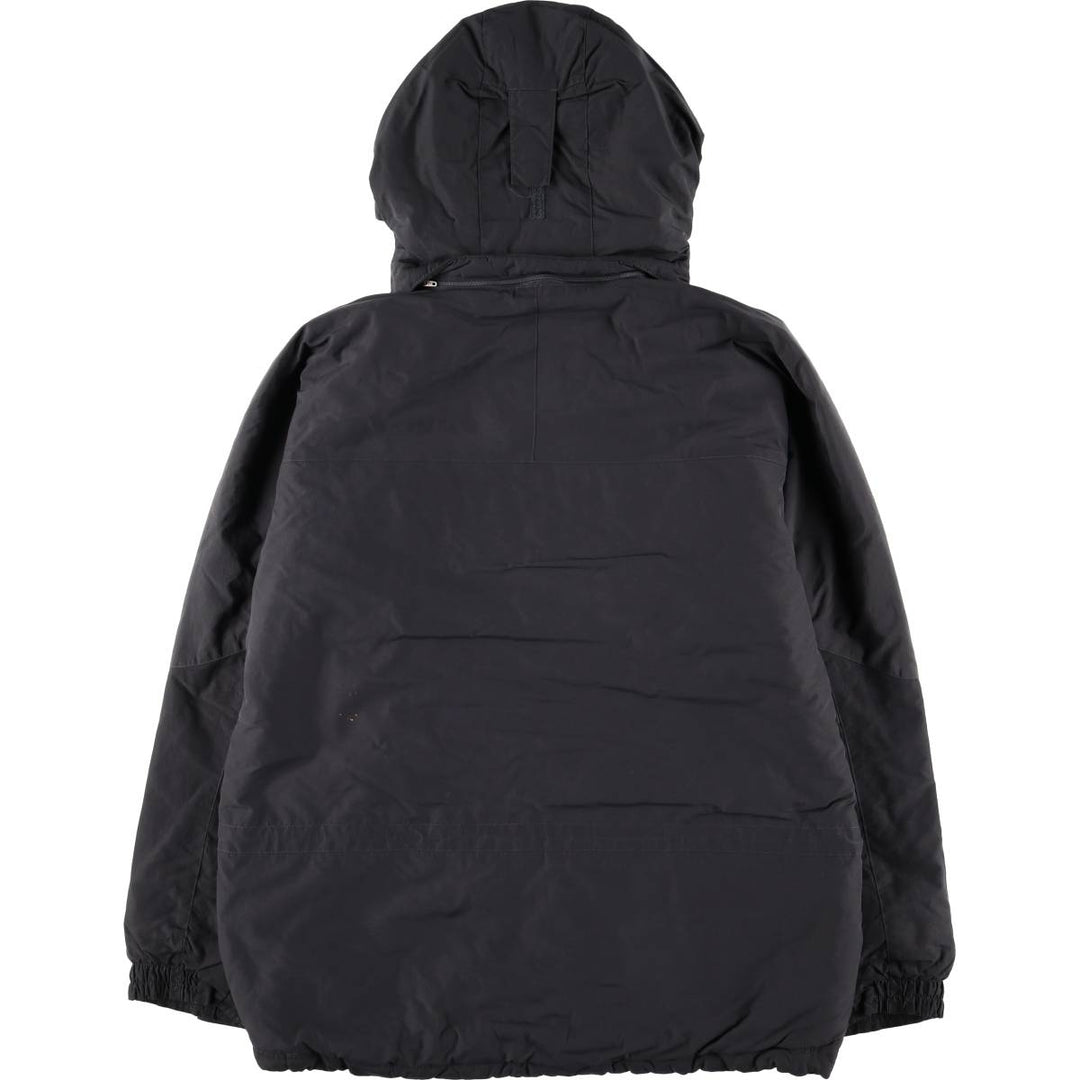 90s-00'S LL Bean Primaloft padded mountain parka/shell jacket/puffer jacket, men's size M Nylon navy blue type Vintage Second Hand