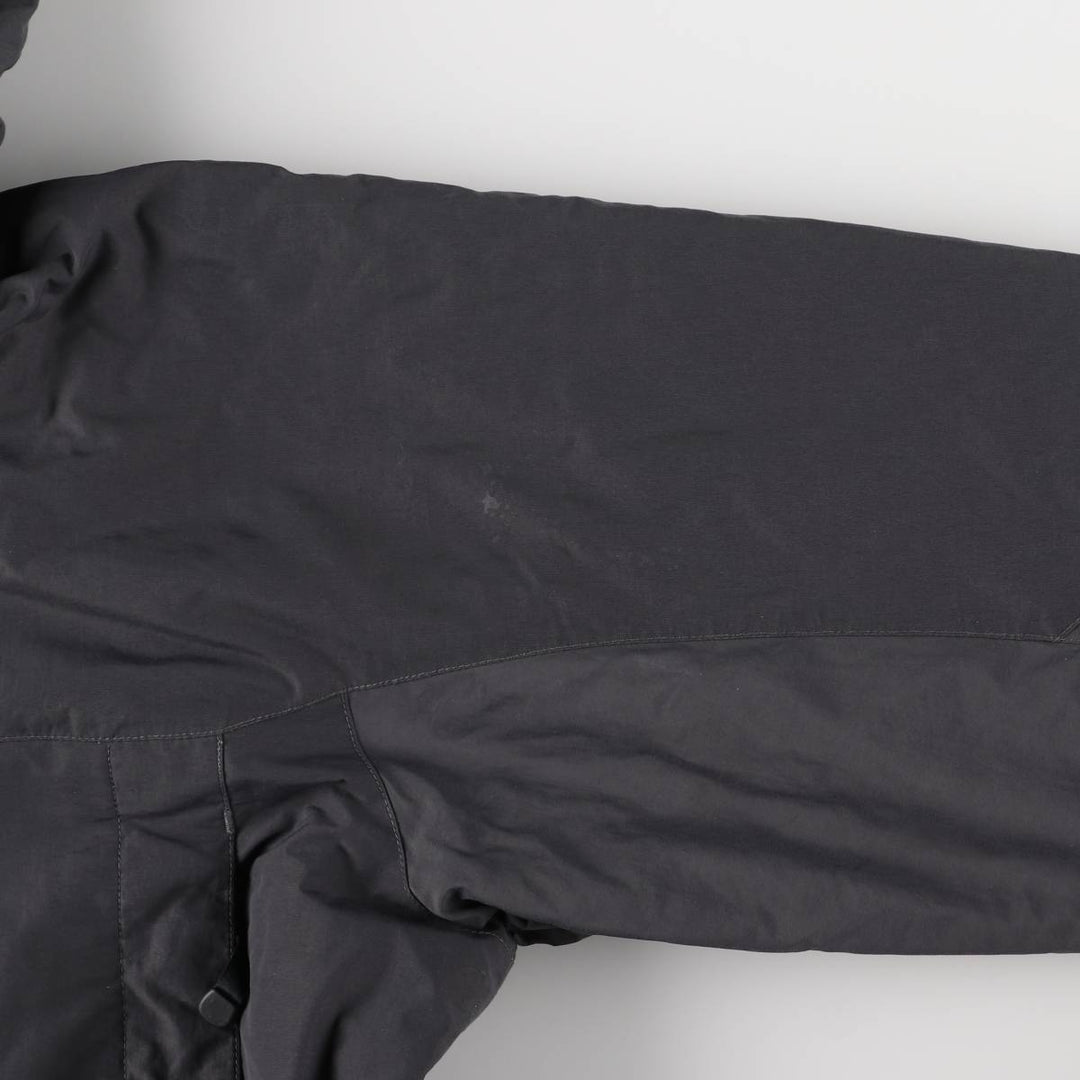 90s-00'S LL Bean Primaloft padded mountain parka/shell jacket/puffer jacket, men's size M Nylon navy blue type Vintage Second Hand