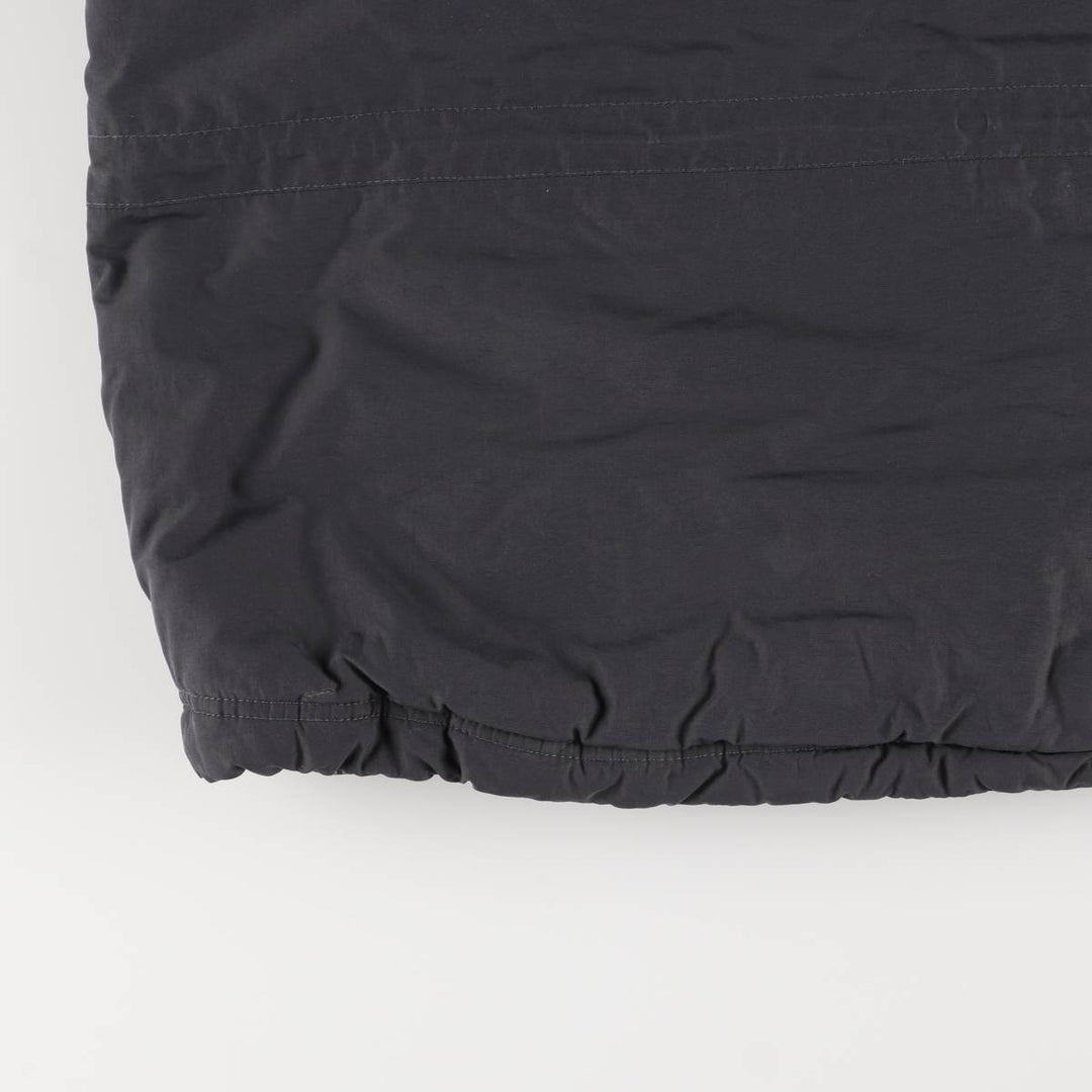 90s-00'S LL Bean Primaloft padded mountain parka/shell jacket/puffer jacket, men's size M Nylon navy blue type Vintage Second Hand