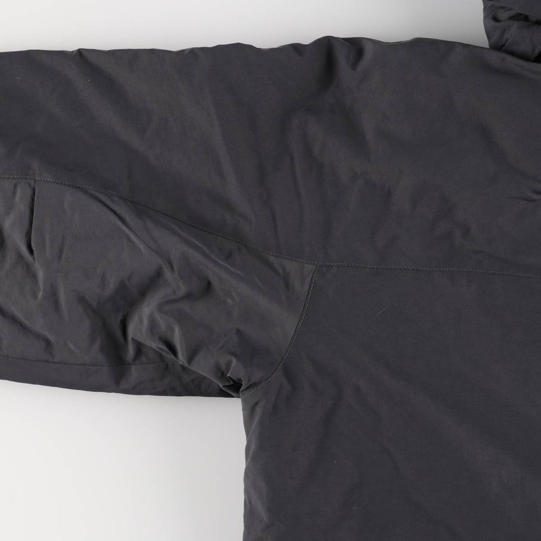 90s-00'S LL Bean Primaloft padded mountain parka/shell jacket/puffer jacket, men's size M Nylon navy blue type Vintage Second Hand