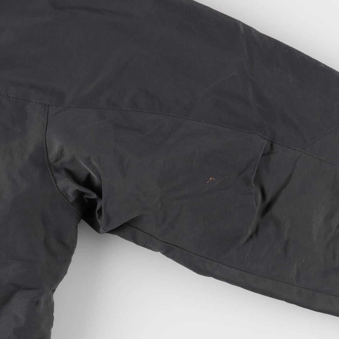 90s-00'S LL Bean Primaloft padded mountain parka/shell jacket/puffer jacket, men's size M Nylon navy blue type Vintage Second Hand