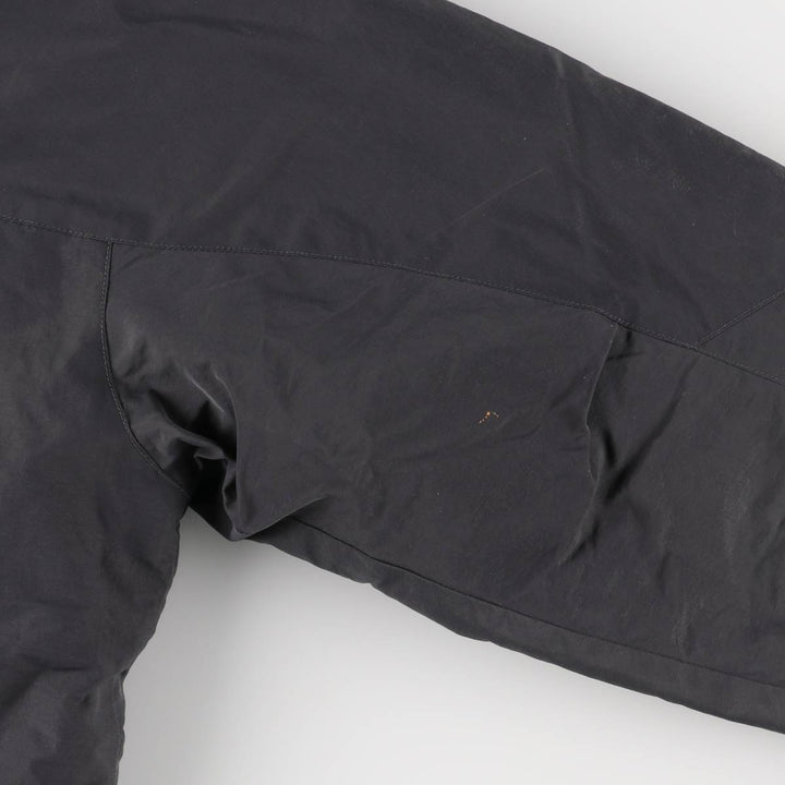 90s-00'S LL Bean Primaloft padded mountain parka/shell jacket/puffer jacket, men's size M Nylon navy blue type Vintage Second Hand