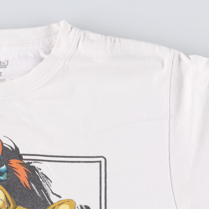 Cowboy Bebop Edward Wong-Hau Peper Tibulski IV Anime Character Print T-Shirt Men's Size M cotton white type Vintage Second Hand