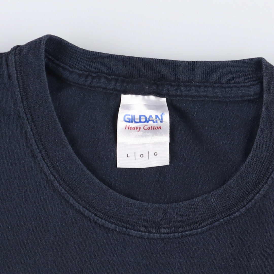 Gildan Pink Floyd Band T-Shirt, Men's Size L cotton black type Vintage Second Hand