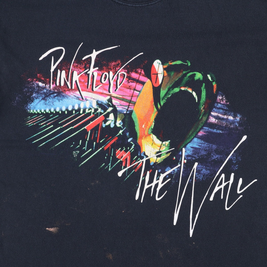 Gildan Pink Floyd Band T-Shirt, Men's Size L cotton black type Vintage Second Hand