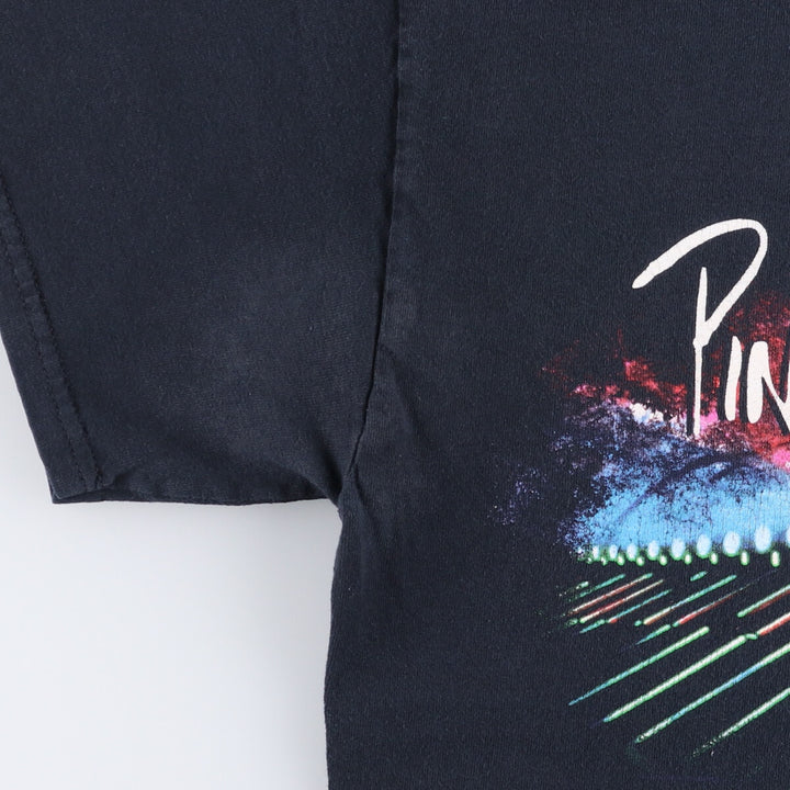 Gildan Pink Floyd Band T-Shirt, Men's Size L cotton black type Vintage Second Hand