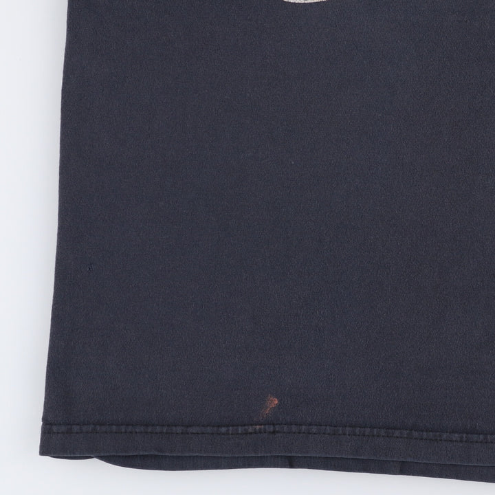 00'S Harley-Davidson Motorcycle Bike T-shirt Made in USA Men's L size cotton black type Vintage Second Hand